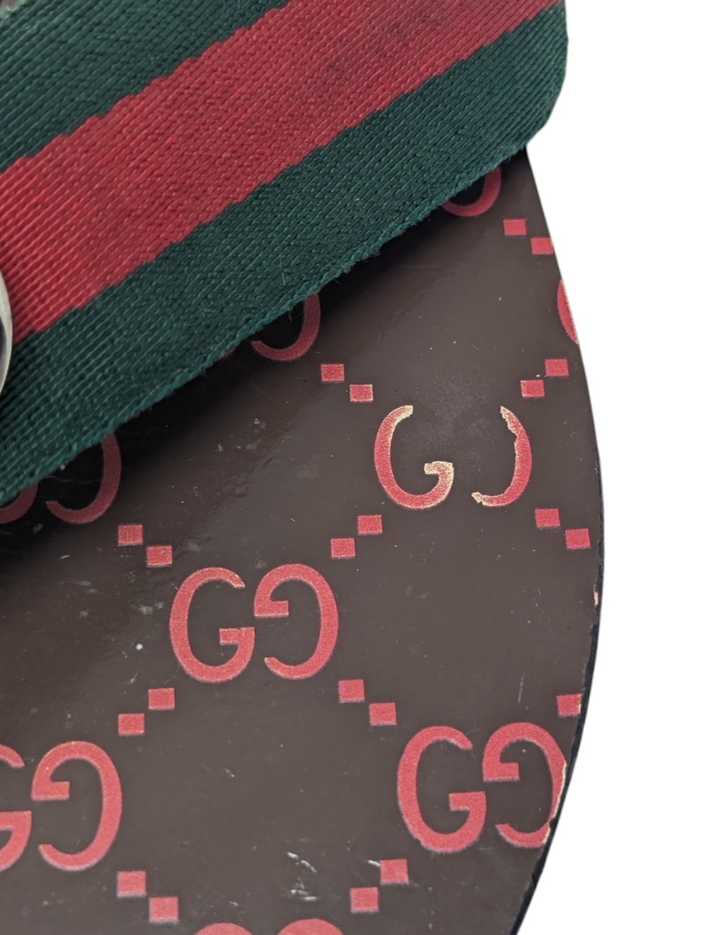 Gucci Kika Interlocking GG Thong Flip Flop Sandal Size EU 39 - Picture 6 of 12